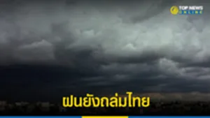 ฝนถล่ม