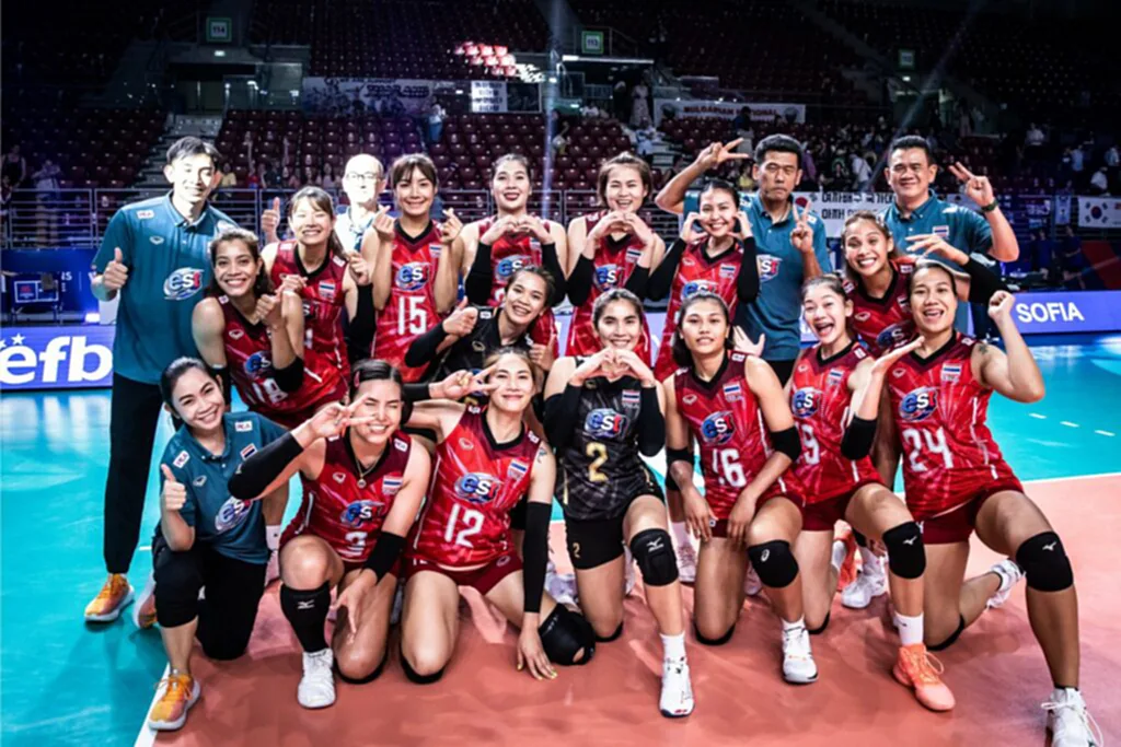 ตบสาวไทย, วอลเลย์บอล, ตารางแข่ง, เนชั่นส์ลีก 2022, วอลเลย์บอลหญิง, VNL2022, ทีมชาติไทย