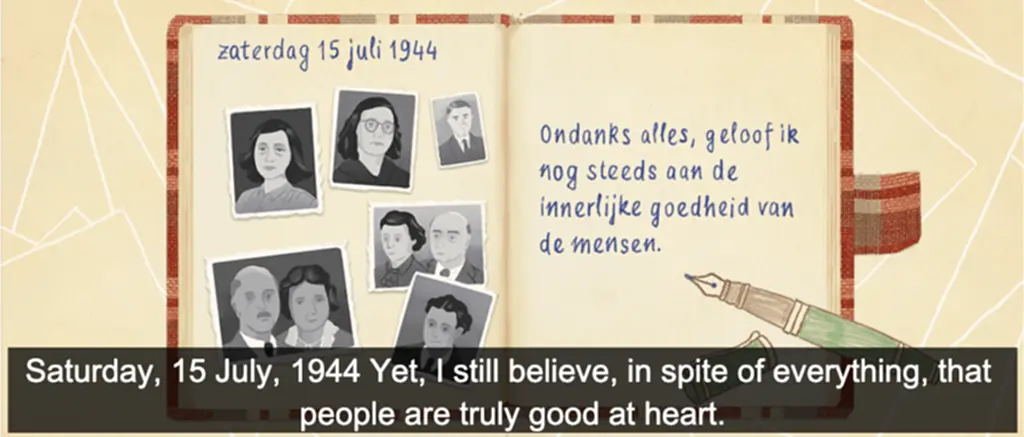 google doodle, กูเกิล ดูเดิล, แอนน์ แฟรงค์, Anne Frank, ชาวยิว, บันทึกของแอนน์ แฟรงค์, ไดอารี่ของแอนน์ แฟรงค์, มาร์กอท แฟรงค์, สงครามโลกครั้งที่ 2, นาซี, เยอรมนี