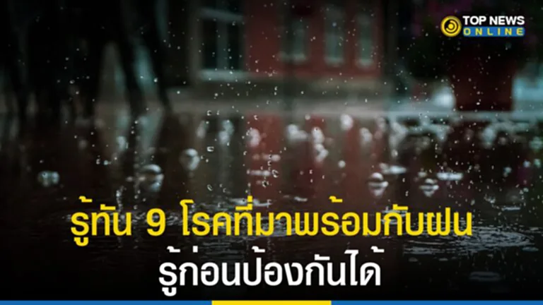 โรคหน้าฝน, ปอดอักเสบ, โรคมือ เท้า ปาก, อาการเป็นพิษ, อุจจาระร่วง, โรคที่มากับฝน, โรคที่มากับฤดูฝน, โรคไข้เลือดออก, ไข้หวัดใหญ่, โรคฉี่หนู, โรคอหิวาตกโรค, ไข้ปวดข้อยุงลาย, ฝน