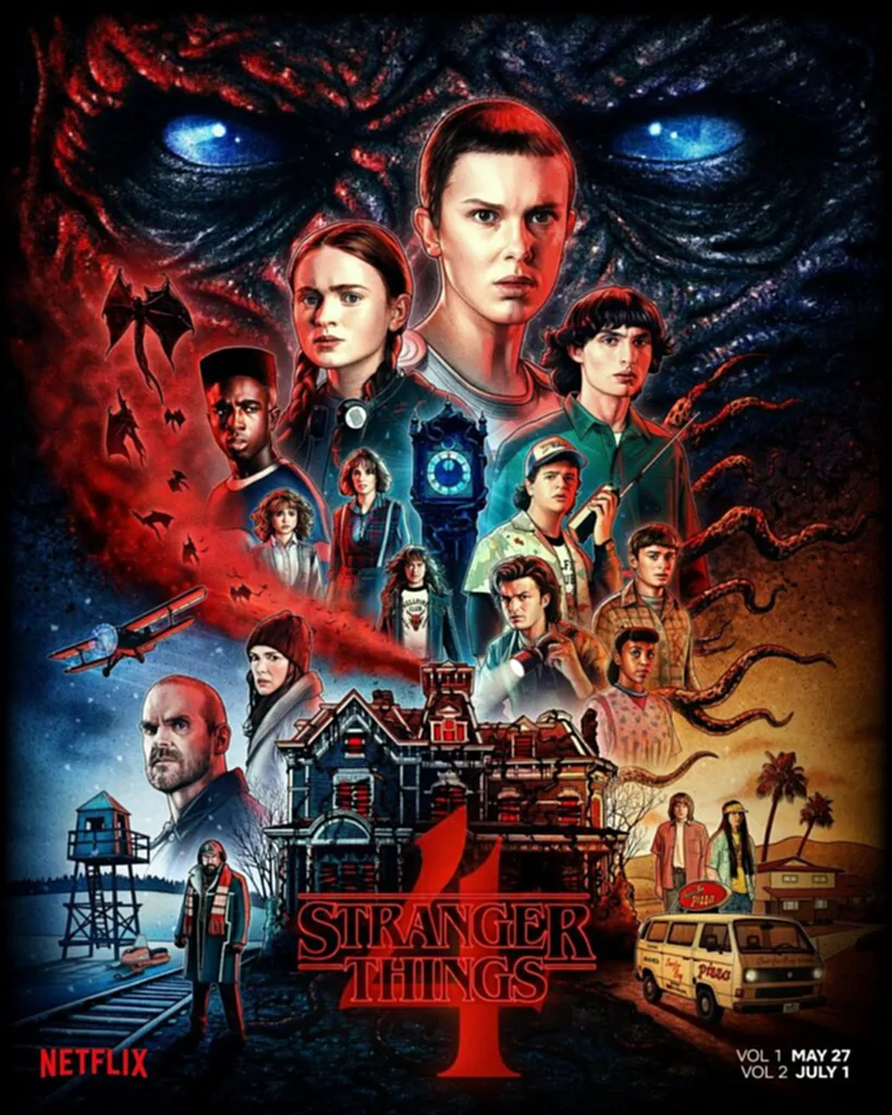 Stranger Things, สเตรนเจอร์ ธิงส์ ซีซั่น 4, สเตรนเจอร์ ธิงส์, Netflix, Squid Game, 