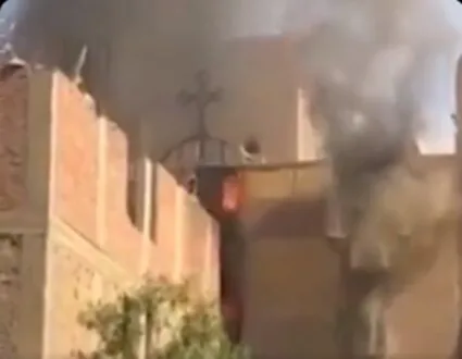 เกิดเหตุไฟไหม้โบสถ์คริสต์ในอิยิปต์ดับเจ็บกว่าครึ่งร้อย