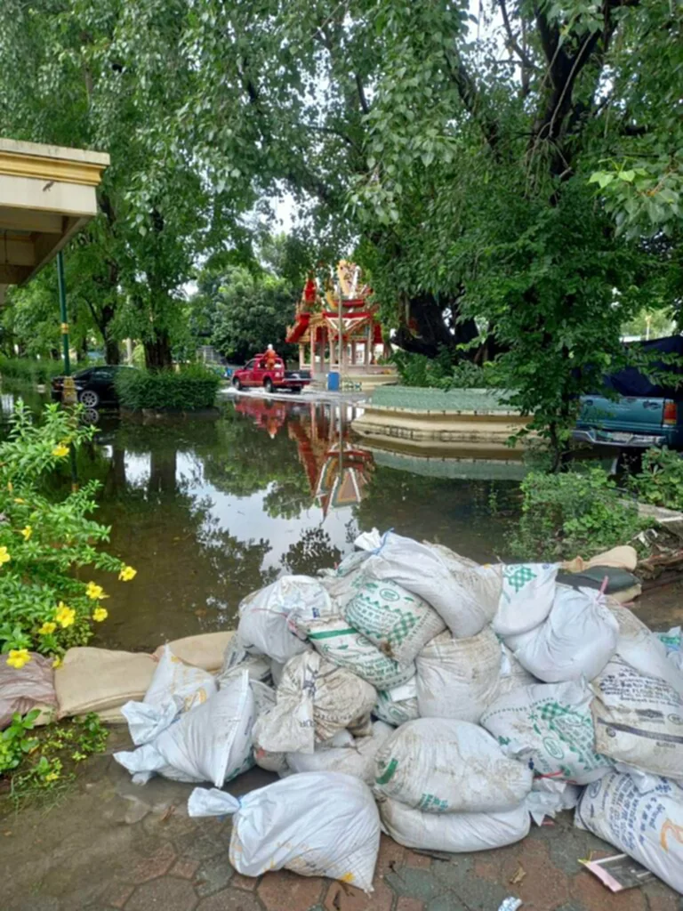 น้ำท่วม, ฝนตกหนัก, คูคต, เทศบาลเมืองคูคต, กทม., ปทุมธานี