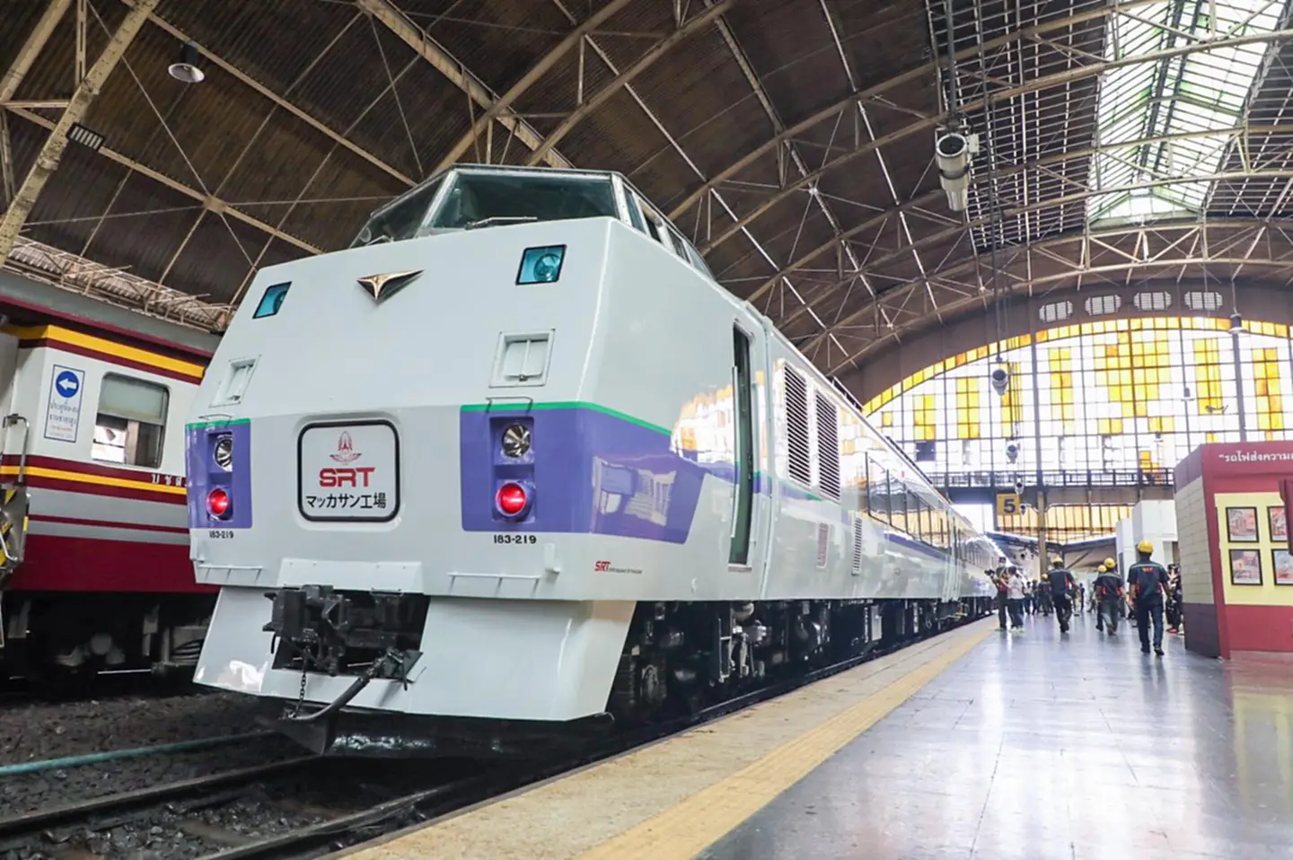 KIHA 183, รถไฟ, ญี่ปุ่น, การรถไฟแห่งประเทศไทย, ศูนย์ต่อต้านข่าวปลอม, กระทรวงคมนาคม