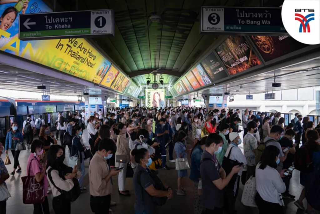 รถไฟฟ้า BTS ความ ปลอดภัย ในการใช้ รถไฟฟ้า รถไฟฟ้า ป้องกันโควิด  