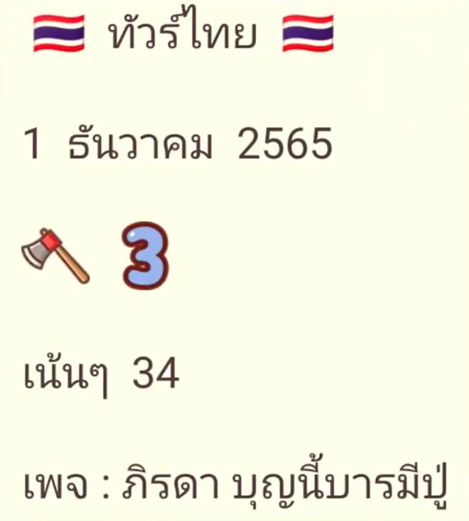 ภิรดา บุญนี้บารมีปู่, แม่น้ำ หนึ่ง, เลขเด็ด1/12/65, หวย, รัฐบาลไทย, ลอตเตอรี่, สลากกินแบ่งรัฐบาล, หวยฮานอย, หวยฮานอยเฉพาะกิจ, หวยฮานอยพิเศษ, หวยฮานอยปกติ, หวยฮานอยvip, หวยลาว