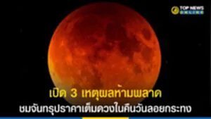 ลอยกระทง 2565, วันลอยกระทง 2565, สถาบันวิจัยดาราศาสตร์แห่งชาติ, จันทรุปราคา 2565, จันทรุปราคา, ปรากฏการณ์จันทรุปราคาเต็มดวง, จันทรุปราคาเต็มดวง, จันทร์เต็มดวงสีแดงอิฐ, ดวงจันทร์สีแดงอิฐ, ปรากฏการณ์จันทรุ ปราคาเงามัว, ปรากฏการณ์จันทรุ ปราคาบางส่วน