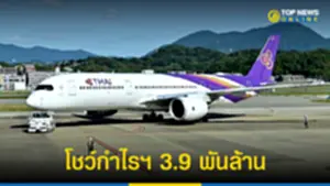 ธุรกิจการบินฟื้น การบินไทย โชว์กำไรฯ