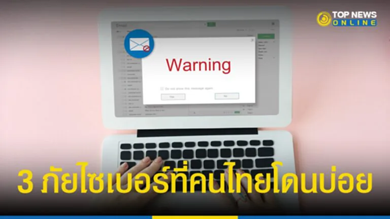 ภัยไซเบอร์, คนไทย, ถูกหลอก, มิจฉาชีพ, Social Media, โอนเงิน, อีเมล, หลอกลวง, Phishing, ขโมย, ข้อมูลส่วนบุคคล