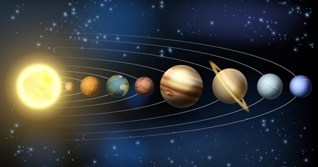 หอดูดาว, ปีใหม่ 2566, ดูดาวข้ามปี, สถาบันวิจัยดาราศาสตร์แห่งชาติ, พาเหรดดาวเคราะห์ 7 ดวง, ถอยหลังสู่ปีใหม่, ปรากฏการณ์ทางดาราศาสตร์, ระบบสุริยะ, ดวงอาทิตย์, วงโคจร, ดาวเคราะห์