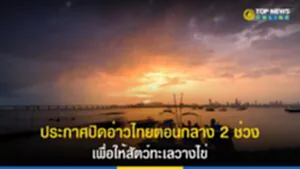 อ่าวไทย, ทะเล ฝั่ง อ่าว ไทย, ปิดอ่าวไทยตอนกลาง, กรมประมง, สัตว์ทะเลวางไข่, ปลาทู, พ่อพันธุ์แม่พันธุ์, สัตว์น้ำเศรษฐกิจ, มาตรการปิดอ่าว, มาตรการปิดอ่าวไทยตอนกลาง, เรือประมง