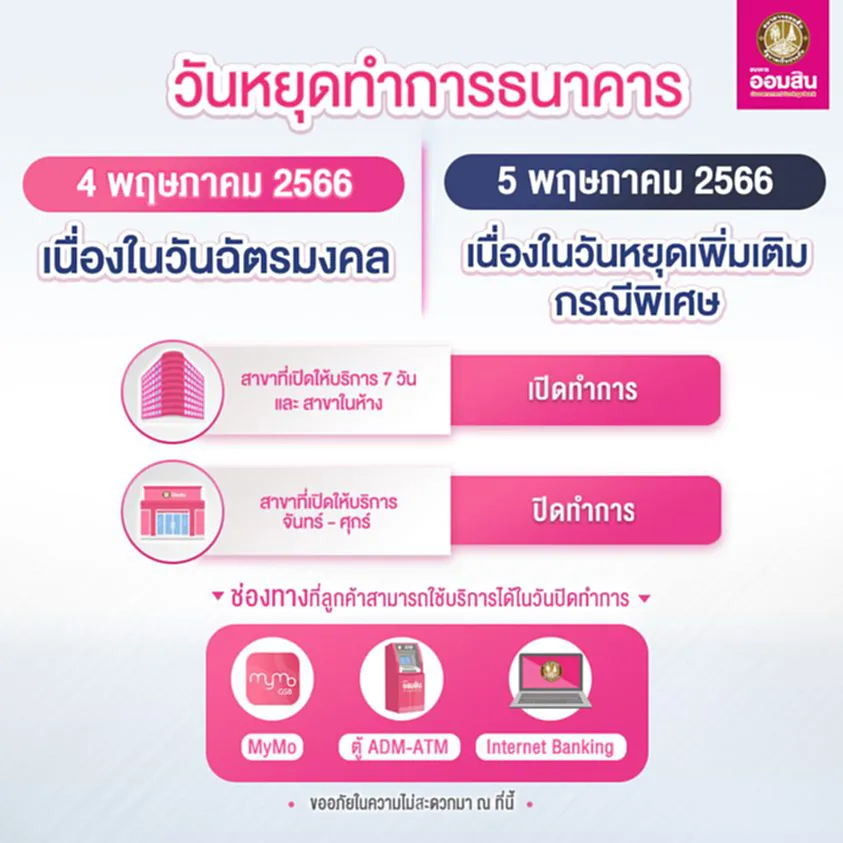 วัน ฉัตรมงคล ธนาคาร ใน ห้าง หยุด ไหม วัน ฉัตรมงคล แบงค์ หยุด ไหม วัน ฉัตรมงคล ธนาคาร หยุด ไหม วันหยุดเดือนพฤษภาคม 2566 วัน หยุด 2566 ธนาคาร