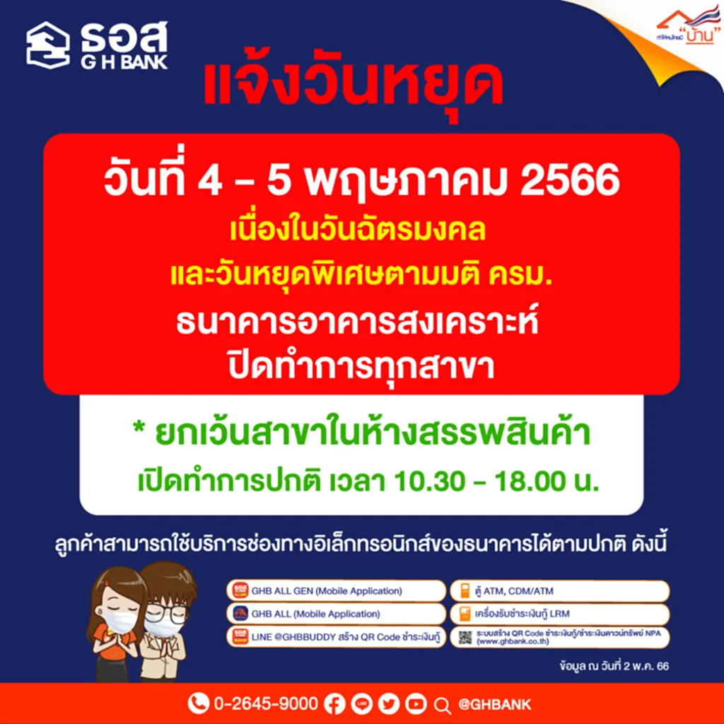 วัน ฉัตรมงคล ธนาคาร ใน ห้าง หยุด ไหม วัน ฉัตรมงคล แบงค์ หยุด ไหม วัน ฉัตรมงคล ธนาคาร หยุด ไหม วันหยุดเดือนพฤษภาคม 2566 วัน หยุด 2566 ธนาคาร