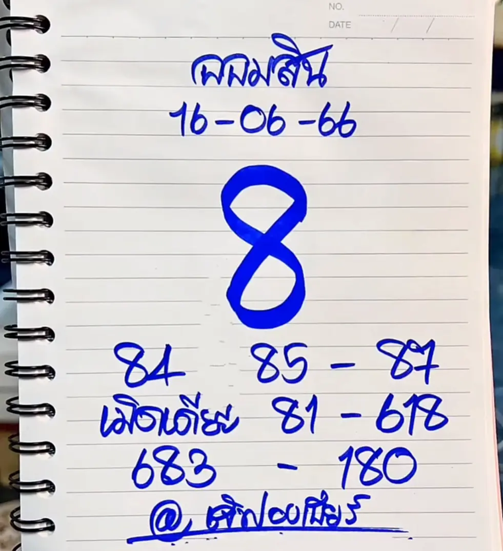 เลขเด็ด 16/6/66 เจ๊ฟองเบียร์ 888