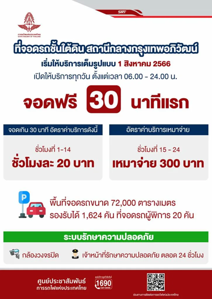 ค่าที่จอดรถสถานีกลาง ค่าที่จอดรถสถานีกลางบางซื่อ ที่จอดรถสถานีกลางบางซื่อ 2566 ค่าจอดรถสถานีกรุงเทพอภิวัฒน์ สถานีกลางกรุงเทพอภิวัฒน์ จอดรถค้างคืน สถานีกลางบางซื่อที่จอดรถฟรีไหม