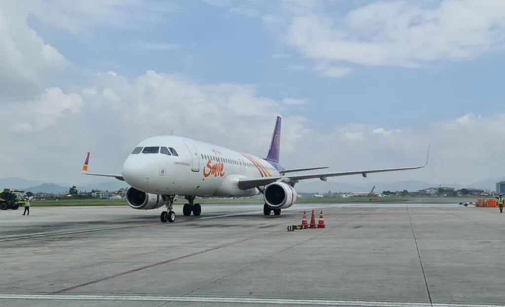 Thai Smile, Thai smile airway, ไทยสมายด์, สายการบินไทยสมายด์, สุราษฎร์ธานี, หยุดบิน, กรุงเทพฯ - สุราษฎร์ธานี