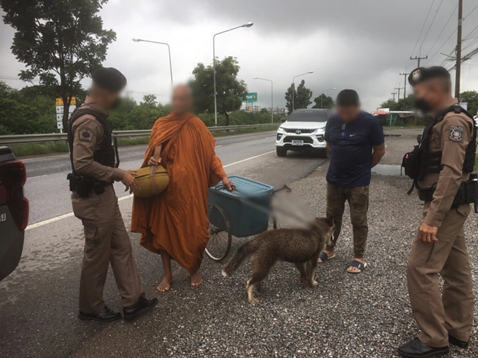 พระหนูที สุตธัมโม, พระหนูที, ทารุณกรรมสัตว์, ไซบีเรียน, มูลนิธิวอชด็อก ไทยแลนด์, บิณฑบาต