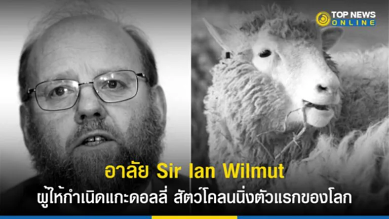 แกะดอลลี่, การ โคลนนิ่ง แกะ ด อ ล ลี่, Ian Wilmut, Sir Ian Wilmut, นักวิทยาศาสตร์, นักวิทยาศาสตร์เพาะเลี้ยงตัวอ่อน, โคลนนิ่ง