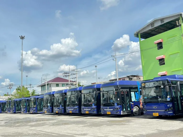 รถเมล์ ไทยสมายล์บัส รถเมล์ ปอ.8 รถเมล์ ไทยสมายล์บัส ไทยสมายล์บัส มีสายอะไรบ้าง 