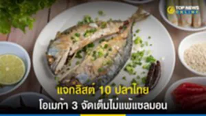 แจกลิสต์ 10 ปลาไทย โอเมก้า 3 จัดเต็มไม่แพ้แซลมอน