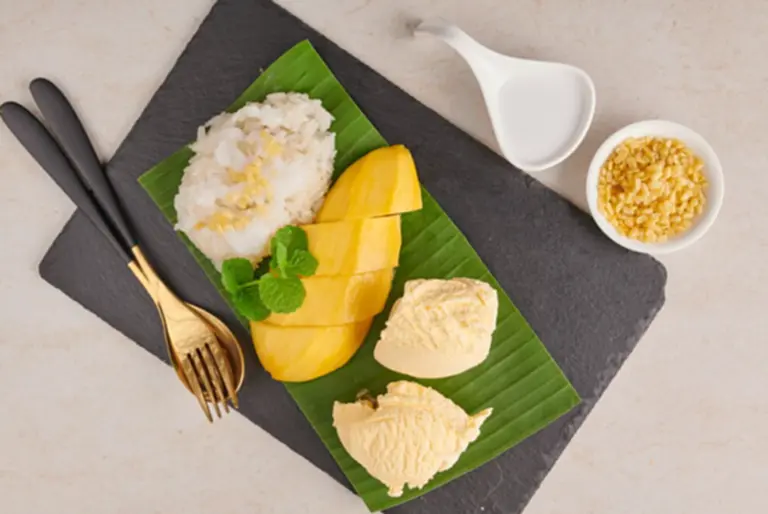ข้าวเหนียวมะม่วง ข้าวเหนียว มะม่วง อันดับโลก ขนมไทย อันดับโลก อาหารไทย อันดับโลก ของหวานไทย อันดับโลก