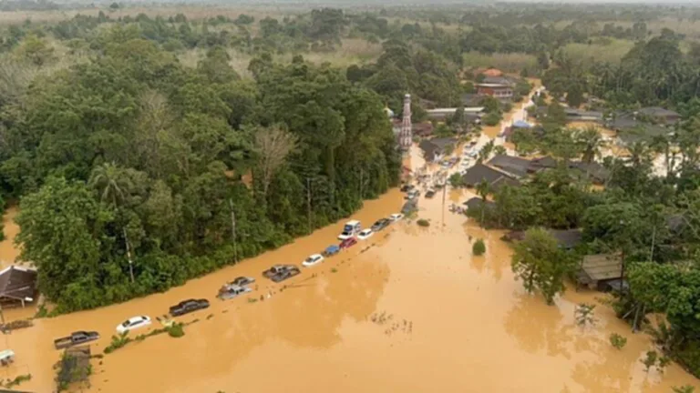 TOP News เกาะติดสถานการณ์ น้ำท่วม ล่าสุด กรมอุตุนิยมวิทยา พยากรณ์อากาศประจำวัน (27 ธันวาคม 2566) 18.00 น. วันนี้ ถึง 18.00 น. วันพรุ่งนี้ ภาคใต้ (ฝั่งตะวันออก) มีฝนฟ้าคะนอง ร้อยละ 30 ของพื้นที่ ส่วนมากบริเวณจังหวัดพัทลุง สงขลา ปัตตานี ยะลา และนราธิวาส ขณะที่ กองทัพภาคที่ 4 ออกช่วยเหลือประชาชนที่ประสบอุทกภัย