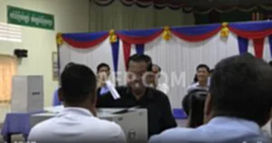 กัมพูชาเลือกตั้งประธานวุฒิสภา