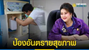 ศุภมาส-สั่งการทีมปฏิบัติการอว-ลุยสุ่มตรวจตู้น้ำดื่มหยอดเหรียญ