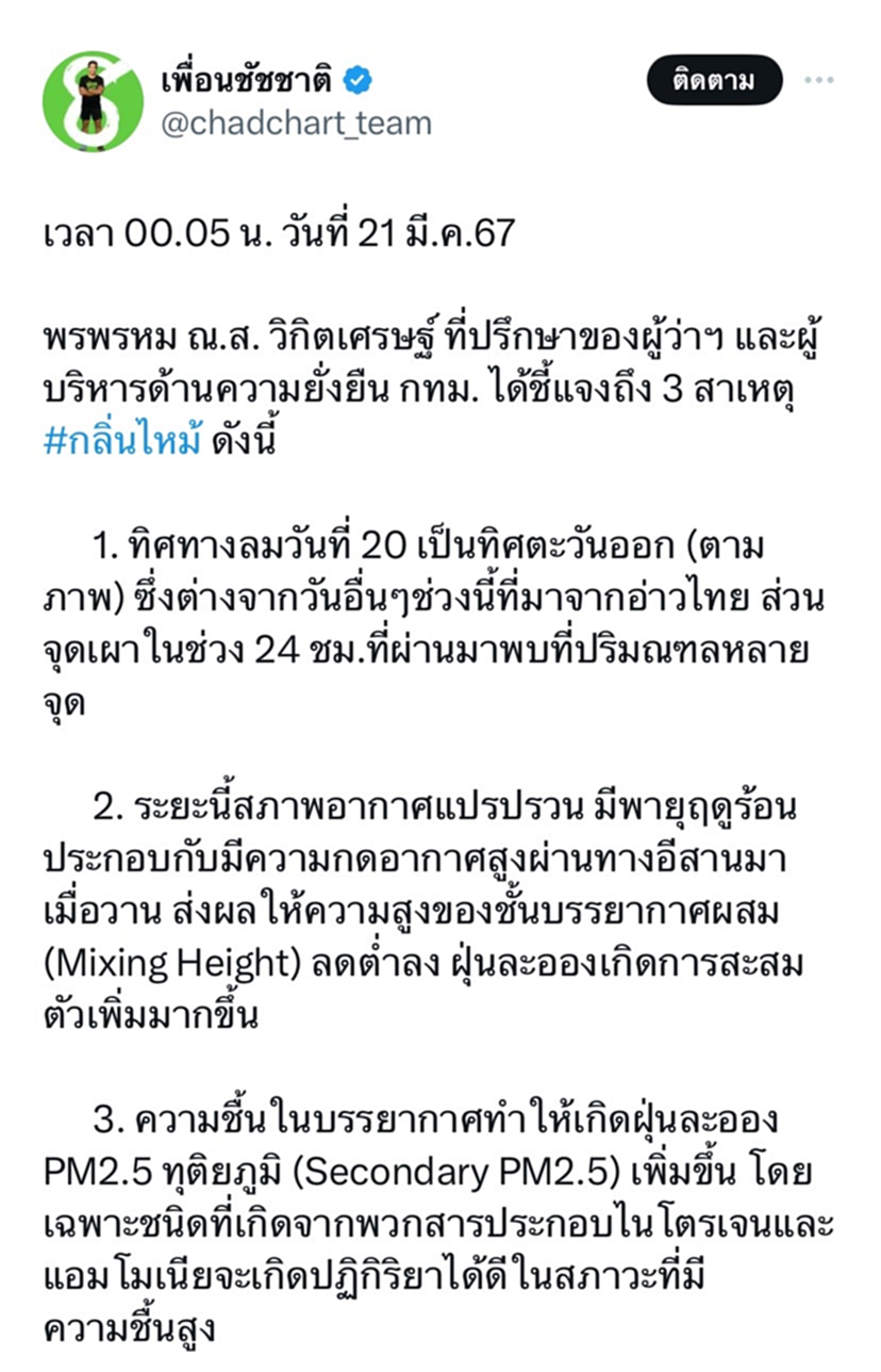 กลิ่นไหม้