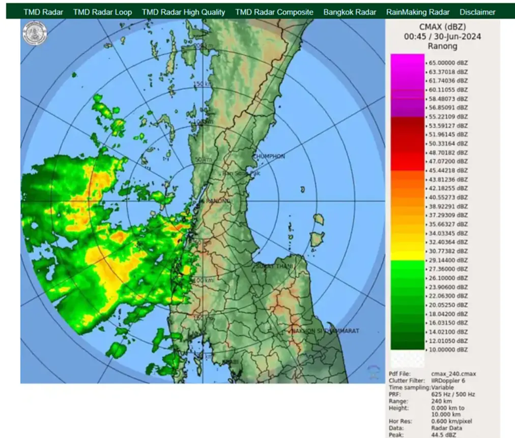 ฝนถล่มหนัก