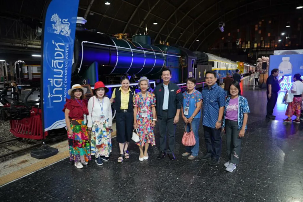 การรถไฟฯ จับมือ ททท. เปิดเดินขบวนรถไฟท่องเที่ยวปฐมฤกษ์ Royal Blossom