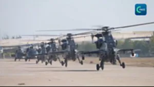 เฮลิคอปเตอร์จู่โจมจีนเป็นดาวเด่น