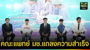 ปก web คณะแพทย์ มช.แถลงความสำเร็จ