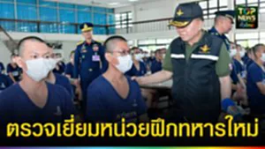 ปก web ตรวจเยี่ยมหน่วยฝึกทหารใหม่