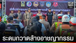 ปก web ปล่อยแถวกวาดล้างอาชญากรรม