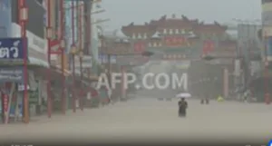 รอยเตอร์สรายงานน้ำท่วมใต้