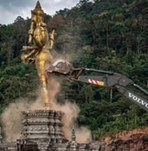 ช่างแกะสลักเขมรโวย