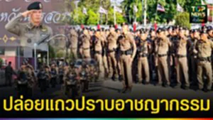 ปก web ปล่อยแถวปราบอาชญากรรม