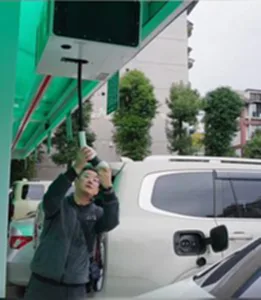 เฉิงตูเปิดจุดชาร์จอัจฉริยะ