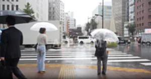โตเกียวฝนตกทุบสถิติ